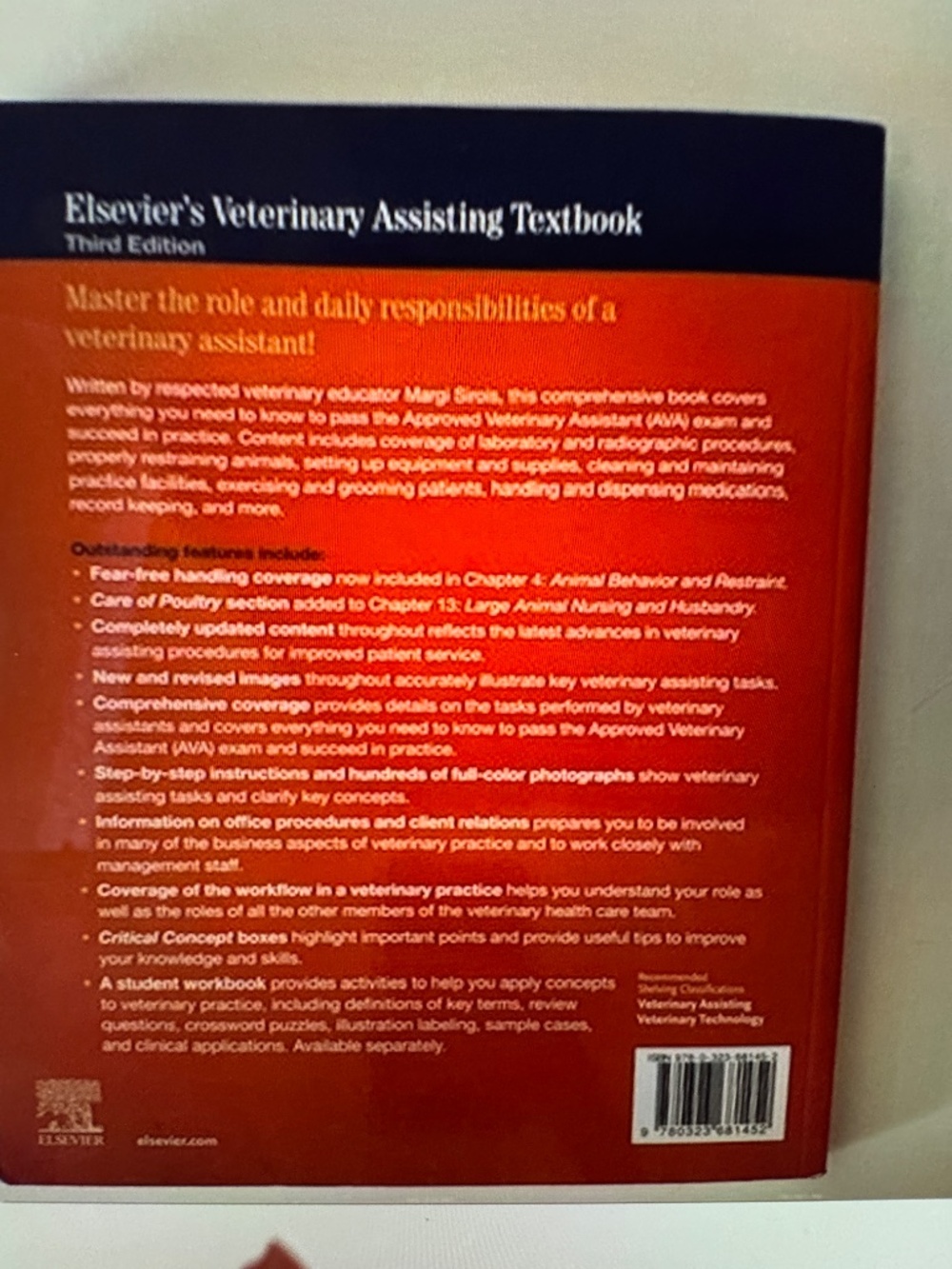 Elsevier's Veterinary Assisting Textbook - Picture 7 of 8